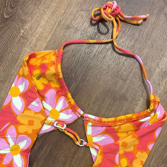 NWT Stone Fox Swim Riva One Piece Swimsuit - Lei Lei Print Size XS - Picture 6 of 7